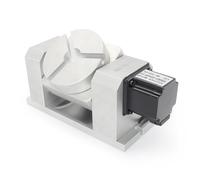 RATTMMOTOR Asse rotante CNC, testa di divisione 5th assi, testa di indicizzazione dell'asse A e C, riduttore armonico 50:1 con motore a passo impermeabile Nema23 per grafico CNC