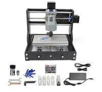 RATTMMOTOR Macchina fresatrice CNC 1610 Pro, macchina per incisione 3 assi, router CNC GRBL, controllo ER11, incisore per legno, PVC, PCB, fresatrice CNC per intaglio fai da te