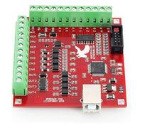 RATTMMOTOR Scheda di controllo del movimento a 4 assi USB Mach3 100 KHz,CNC Breakout Board Driver motore passo-passo con cavo per incisione CNC Servo e motori passo-passo