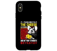 Ratto che tiene il formaggio è la mia debolezza e la mia forza Custodia per iPhone X/XS