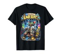 Ratto da Laboratorio verificato - Auto-esperimento Follia - Scienza Divertente Maglietta