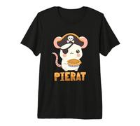 Ratto Pirata con Una Torta Maglietta Premium