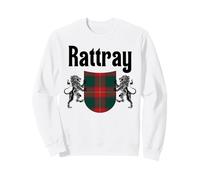 Rattray Clan Scozzese Nome Stemma Tartan Felpa