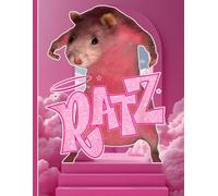 Ratz Retro Mouse Journal, Funny Pink Rodent Composition Book for Teachers, Students, College Writing, and Kawaii Animal Fans