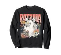 Ratzilla Funny Rat Monster Fancy Rat Owner Pet Roditore Felpa