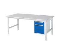 Rau Arbeitstisch Tom scrivania regolabile in altezza KM05, L2000xP1000xA760-1080mm, piano M-22mm Quantità:1