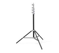 RAUBAY Supporto per luce da 3 m con cuscino d'aria, supporto regolabile in alluminio resistente per fotografia con supporto da 1/4" e 3/8", treppiede per illuminazione studio per softbox, video e