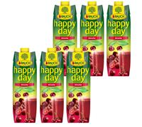 Rauch Happy Day Amarena Ciliegia Succo Di Frutta Fruttato 1000Ml 6 Pezzi