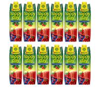 Rauch Happy Day Cranberrykonzentrat Apfelkonzentrat 1000ml 12er Pack