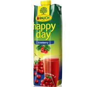 Rauch Happy Day Cranberrykonzentrat Apfelkonzentrat 1000ml 6er Pack