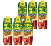 Rauch Happy Day Erdbeernektar Strawberry Nektar 1000g 6er Pack