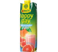 Rauch Happy Day Fucsia Pompelmo Con Polpa di Frutta 1000ml 12er Pack