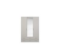 Rauch Möbel Stoccarda II - Armadio con ante girevoli, 3 ripiani (L x A x P) 136 x 210 x 54 cm