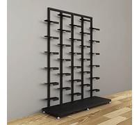 RAUGAJ Espositori per Negozi di Scarpe Commerciali,Negozio di Abbigliamento Moderno,Grande scarpiera autoportante,scaffale per Scarpe da Ginnastica in Metallo,Supporto per Organizer per Scarpe Bout