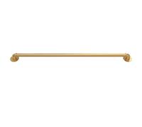 RAUGAJ Fraice a Parete D'Oro per Le Scale, 1/1,5/2/2,2/3/3,2 M Di Lunghezza, Supporto per Binario a Mano Anti-Slip per Bambini Anziani Disabili/2.4M/7.9Ft