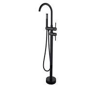 RAUGAJ Rubinetti, Rubinetto Del Bagno a Cascata a Cascata a Cascata Del Rubinetto Del Tazzino Tap a Tazzine Del Tazzine Del Tazzine Del Bacino a Bacino a Bacino Mobile Mixer Tap Tap Mixer/Stile 9 Nero