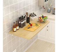 RAUGAJ Tavolo da Tavolo a Parete Pieghevole Pieghevole Tavolo da Scrivania Montato a Parete, Tavolo da Parete Salvamento Del Tavolo da Pranzo Scrivania Montata a Parete Scrivania - Facile da Installar