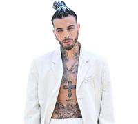 Raul Alejandro Ocasio Ruiz (White Outfit) Half Body Buddy Cutout