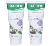 RAUSCH Maschera Lucentezza Argentea Alla Salvia 2x100 ml Crema