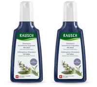 RAUSCH Shampoo Lucentezza Argentea Alla Salvia 2x200 ml