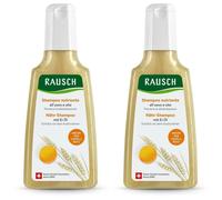 RAUSCH Shampoo Nutriente All’Uovo E Olio 2x200 ml