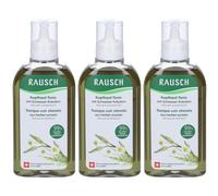 RAUSCH Tonificante Per Cuoio Capelluto Alle Erbe Svizzere 3x200 ml