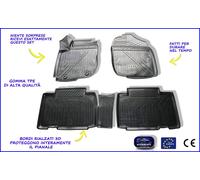 RAV 4 DAL 2016 IN POI TAPPETINI TAPPETI AUTO IN GOMMA ANTISCIVOLO SET PER