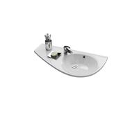 Ravak Avocado lavabo 85x45 cm a parete bianco lucida XJ1L1100000