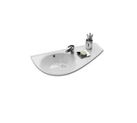 Ravak Avocado lavabo 85x45 cm a parete bianco lucida XJ1P1100000