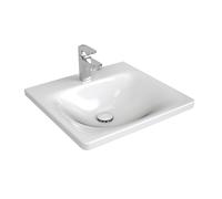 Ravak Balance lavabo 50x46.5 cm rettangolare da mobile bianco XJX01250000