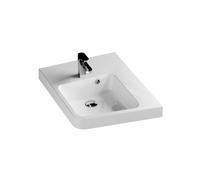 Ravak BeHappy II lavabo 66.5x50 cm a parete bianco lucida XJAP1100001