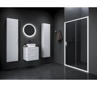 Ravak Blix II porta doccia 100 cm scorrevole bianco opaca/vetro trasparente 0PMA0E00Z1