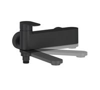 Ravak Chrome II rubinetto per vasca e doccia a parete nero X070463