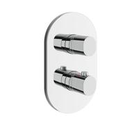 Ravak Chrome II rubinetto per vasca e doccia da incasso con termostato cromo X070457