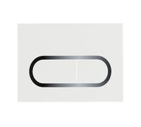 Ravak Chrome placca di comando bianco X01455