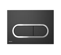 Ravak Chrome placca di comando per WC nero X01797