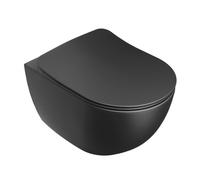 Ravak Chrome vaso wc sospeso senza brida nero opaco X01794