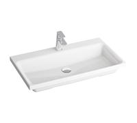 Ravak Comfort lavabo 80x46 cm rettangolare da mobile bianco XJX01280001