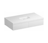 Ravak Formy armadietto 120x55x22 cm sottolavabo sospeso bianco X000001031