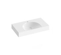 Ravak Lite lavabo 80x45 cm rettangolare da mobile bianco XJX01280004