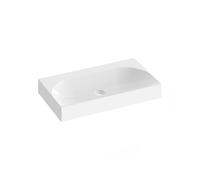 Ravak Lite lavabo 80x45 cm rettangolare da mobile bianco XJX01380001