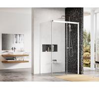 Ravak Matrix box doccia 100x100 cm quadrato bianco lucida/vetro trasparente 0WPAA100Z1