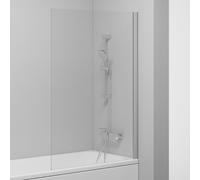 Ravak Pivot parete vasca 80 cm 1 anta satinato opaca/vetro trasparente 79840U00Z1