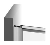 Ravak Pivot porta doccia 90 cm a battente cromo lucida/vetro trasparente 03G70100Z1