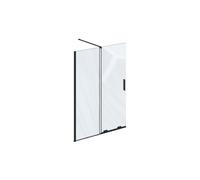 Ravak Roll parete doccia walk-in 100 cm nero opaca/vetro trasparente X9WVA0300Z1
