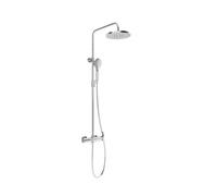 Ravak set doccia a parete con soffione cromo X07P643