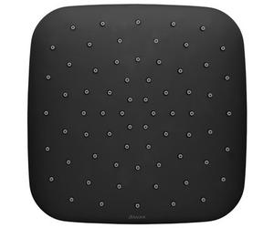 Ravak soffione doccia 25x25 cm quadrata nero X07P570