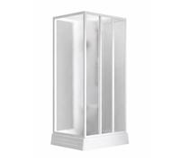 Ravak Supernova box doccia con piatto doccia 90x90 cm quadrato bianco lucida/ 83677112ZG