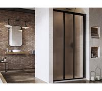 Ravak Supernova porta doccia 130 cm scorrevole nero opaca/ 00VJ03R2ZG