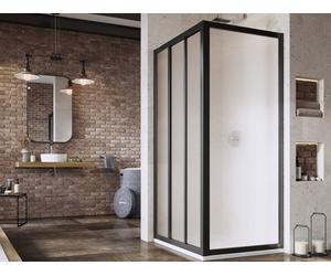 Ravak Supernova porta doccia 80 cm scorrevole nero opaca/ 00V403R2ZG